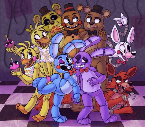 fnaf animated characters